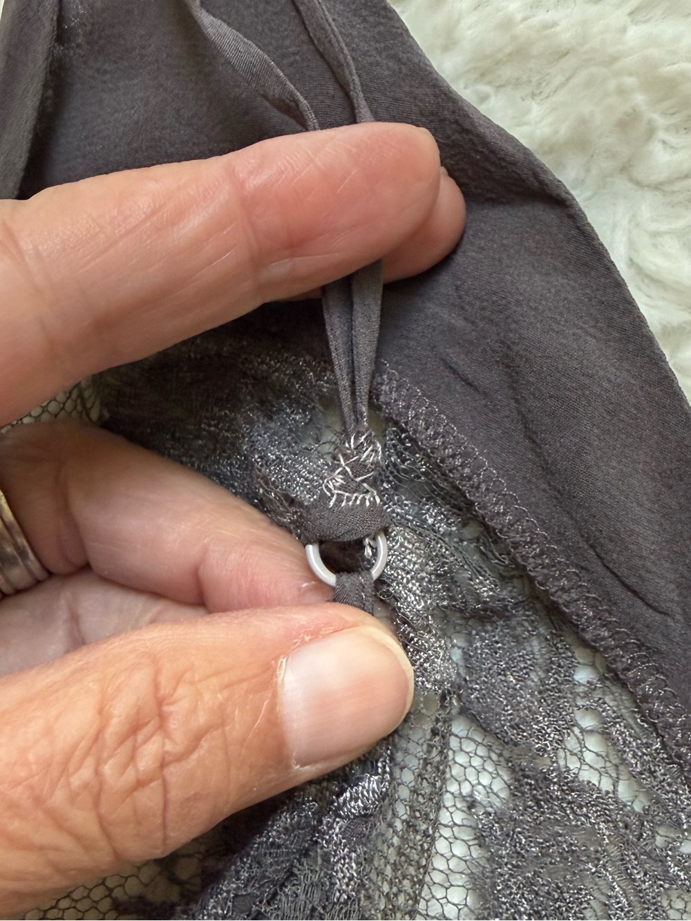 Vintage La Perla Peignoir/Slip - Picture 4 of 14